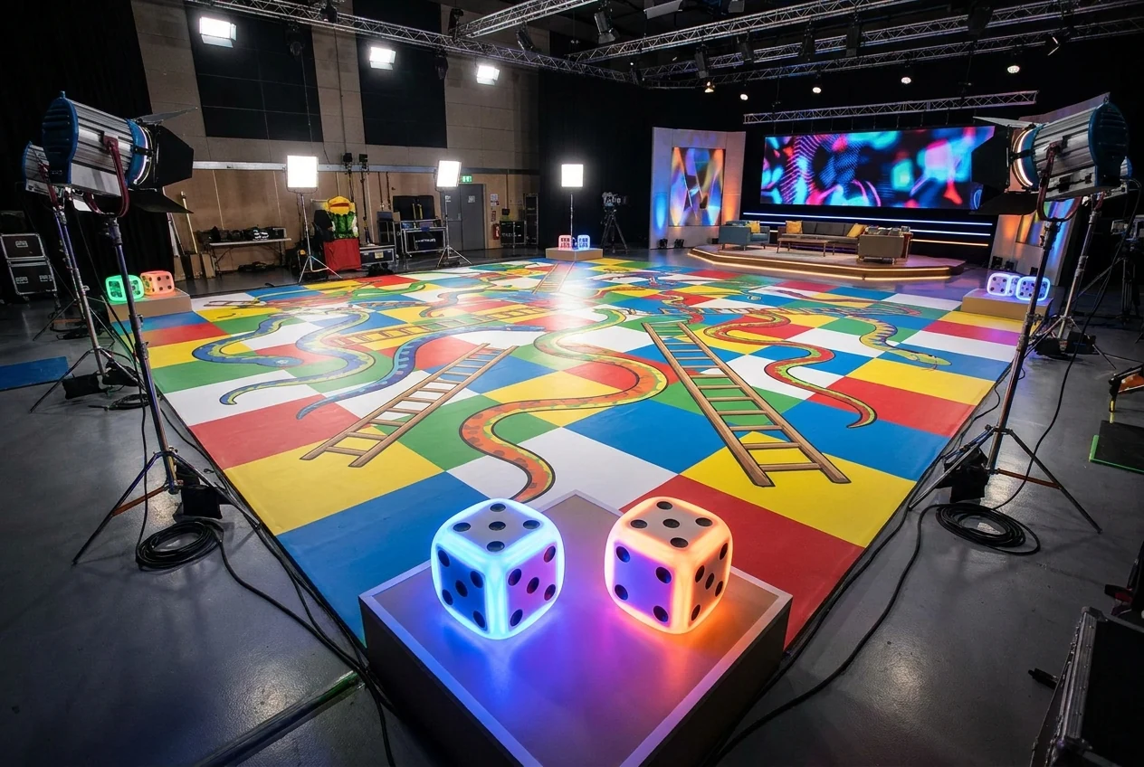 Snakes and Ladders at Neon54